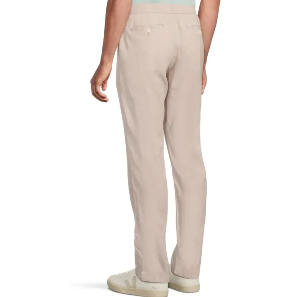 TOMMY BAHAMA Men's Beach Coast Linen Pants XL Stone Khaki 32